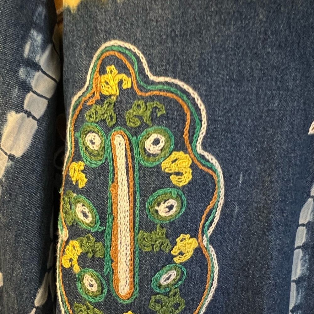 Artistic Spirit By Sandy Starkman Denim Jacket - Picture 2 of 6